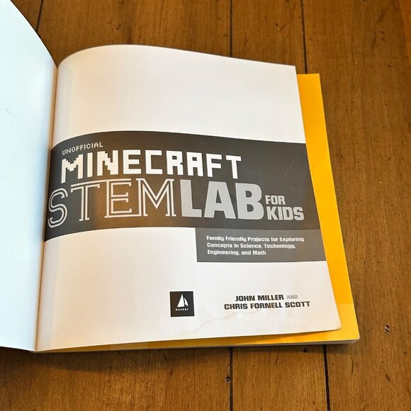 Unofficial Minecraft STEM Lab For Kids Flex Bound Book - Picture 3 of 12